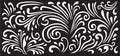 Creative Expressions Sam Poole Swirly Wallpaper 4 in x 8 in Stencil