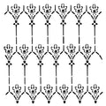 Creative Expressions Taylor Made Journals Garden Trellis 6 in x 6 in Stencil
