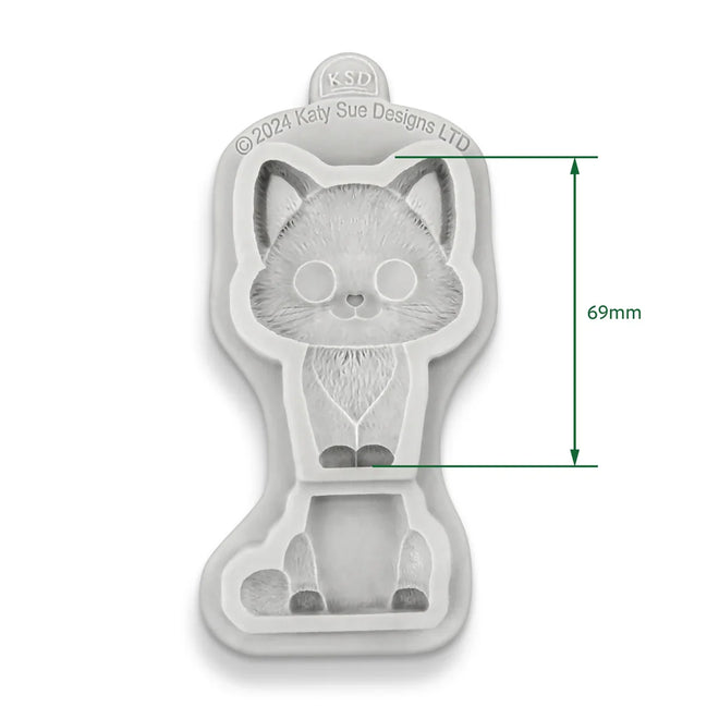 Katy Sue Easy Stand Cat Silicone Mould