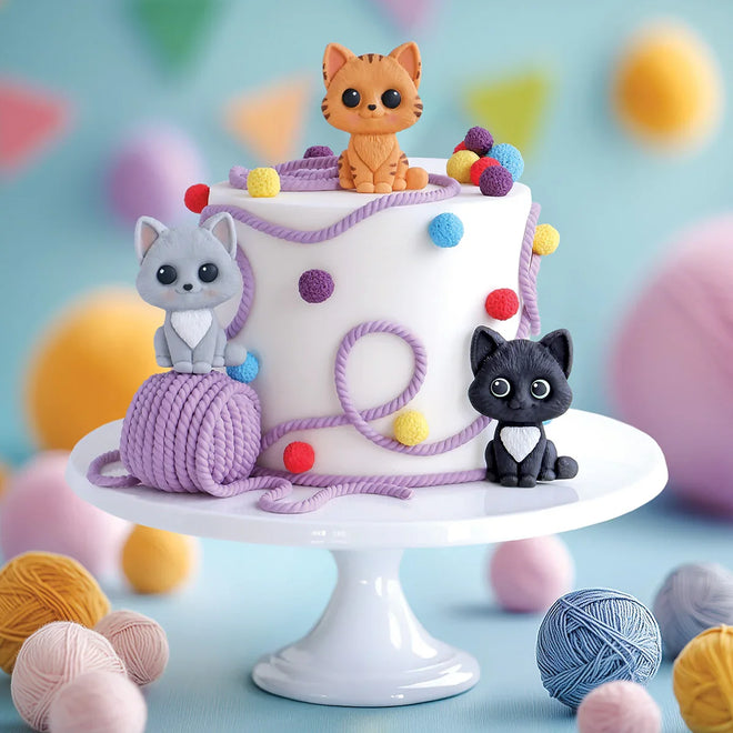 Katy Sue Easy Stand Cat Silicone Mould