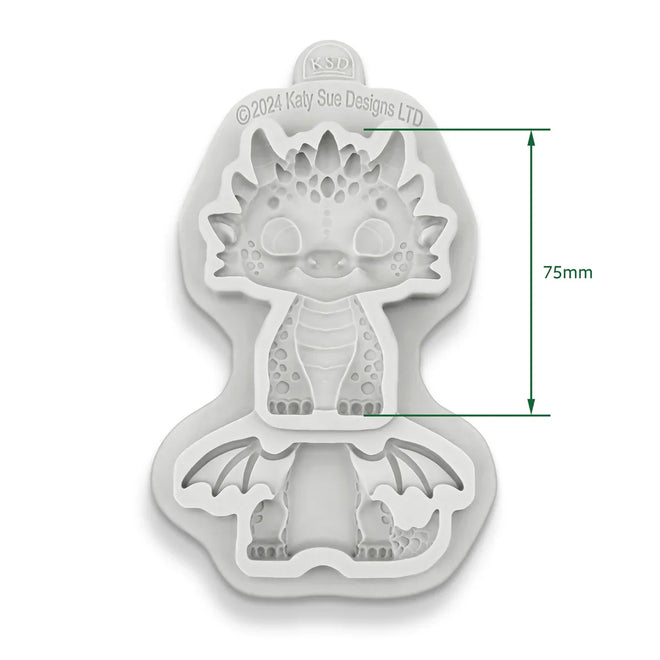 Katy Sue Easy Stand Dragon Silicone Mould