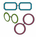 Frog's Whiskers Ink Stamp - Spectacles