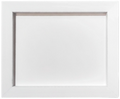 CrafTreat 3D Fold Shapes - Frames White - Rectangle 6pcs