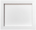 CrafTreat 3D Fold Shapes - Shadow Box White - Rectangle 4pcs