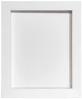 CrafTreat 3D Fold Shapes - Frames White - Rectangle Combo 4pcs