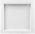 CrafTreat 3D Fold Shapes - Shadow Box White - Assorted Shapes 3pcs