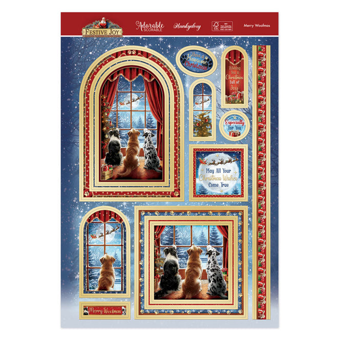 Merry Woofmas Luxury Topper Set