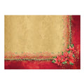 Sparkling Poinsettias Luxury Topper Set