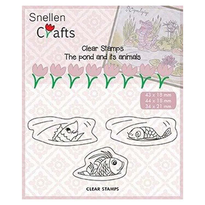 Snellen Crafts Clear Stamp Fish