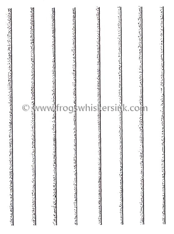 Frog's Whiskers Ink Stamp - Clapboard