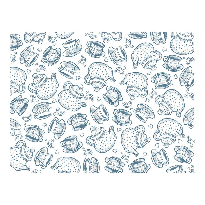 Tea Time Background Photopolymer Stamp Set (1pc)