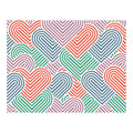 Interlocking Hearts Stencil Set (4pc)