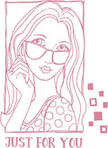 Couture Creations Just for You Portrait Stamp Set