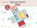 Craftreat Scrapbook Blank Quick Folio - Blissful