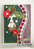 Marianne Design: Craftables Dies - Tiny's Ornaments Church & Owl