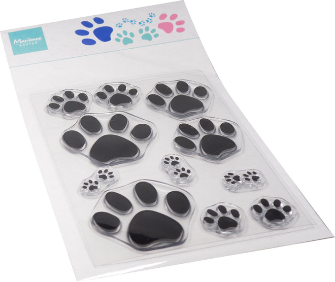 Marianne Design Clear Stamp - Paw Prints