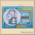 Nellie's Choice Clear Stamp Christmas Time - Present Delivery