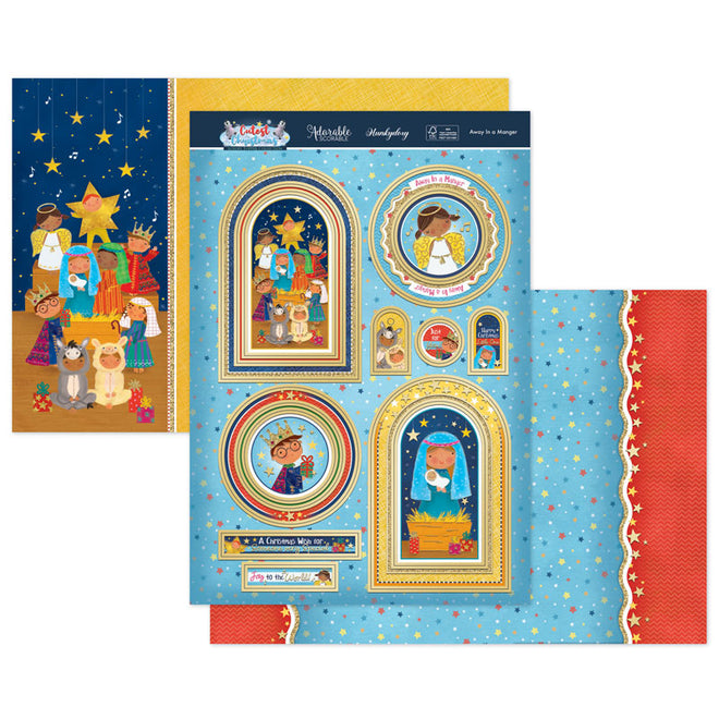 Away in a Manger Luxury Topper Set