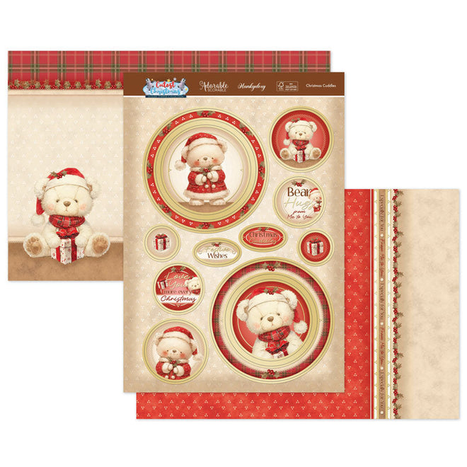 Christmas Cuddles Luxury Topper Set