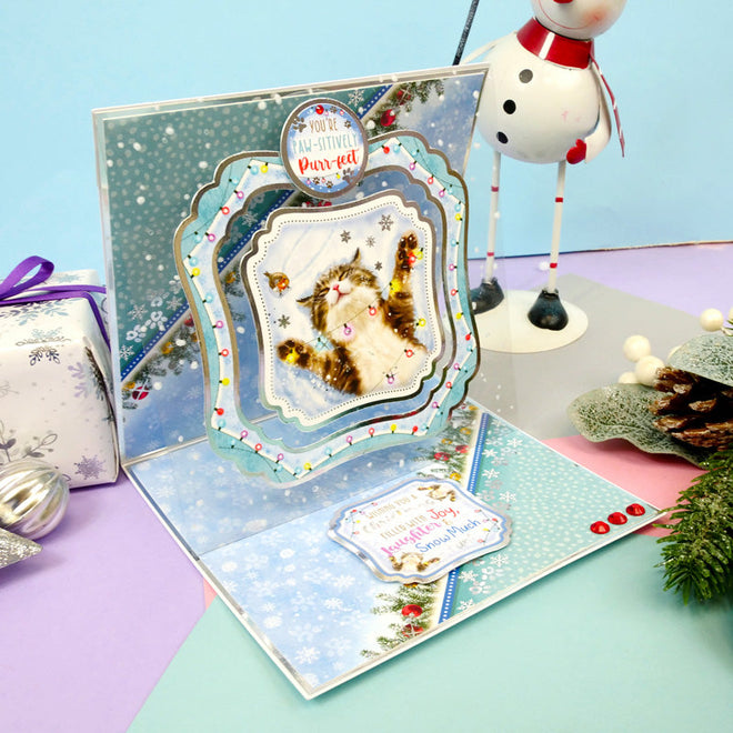 Meowy Christmas Luxury Topper Set