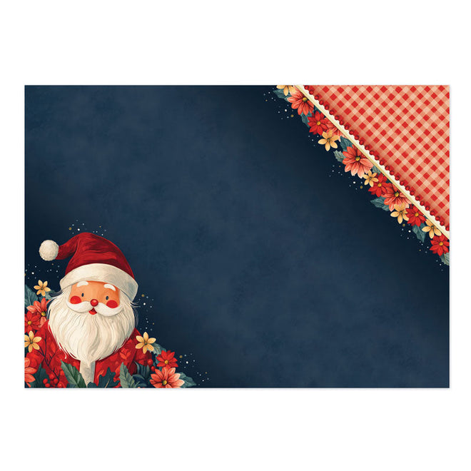 Santa Smiles Luxury Topper Set