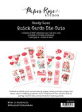 Candy Love Quick Card Die Cuts 33741