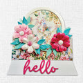 Aimee Etched Flower Metal Cutting Dies 30003