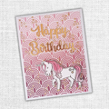 Happy Birthday Large Layered Metal Cutting Die 16874