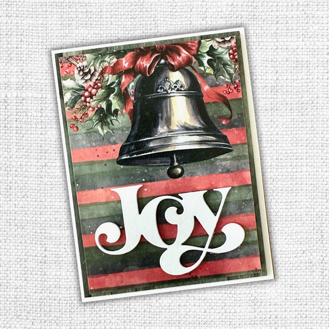 Fancy Script Layered Joy Die 32454