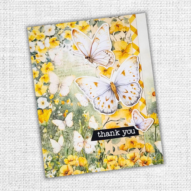 Bees & Butterflies Papercuts Cardmaking Kit January 2025 33951