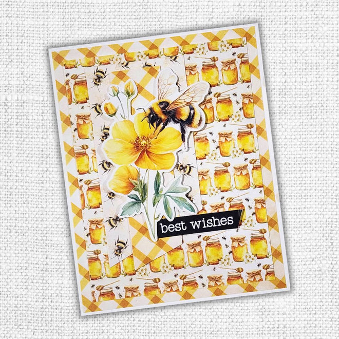 Bees & Butterflies Papercuts Cardmaking Kit January 2025 33951