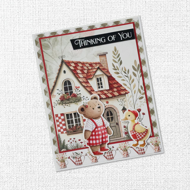 Strawberry Friends Papercuts Cardmaking Kit 34920