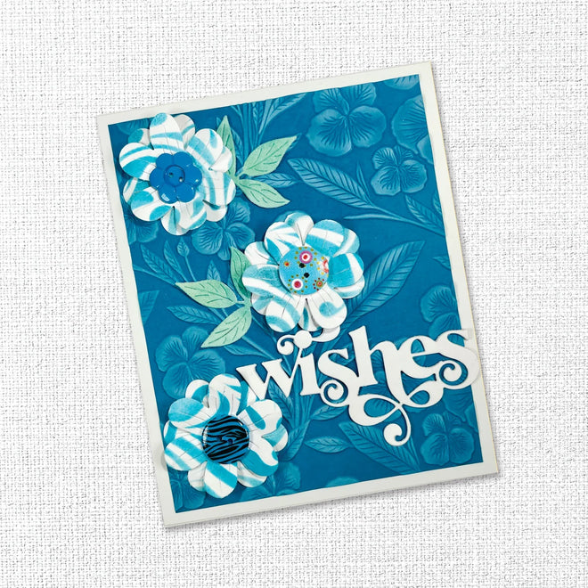 Aimee Etched Flower Metal Cutting Dies 30003