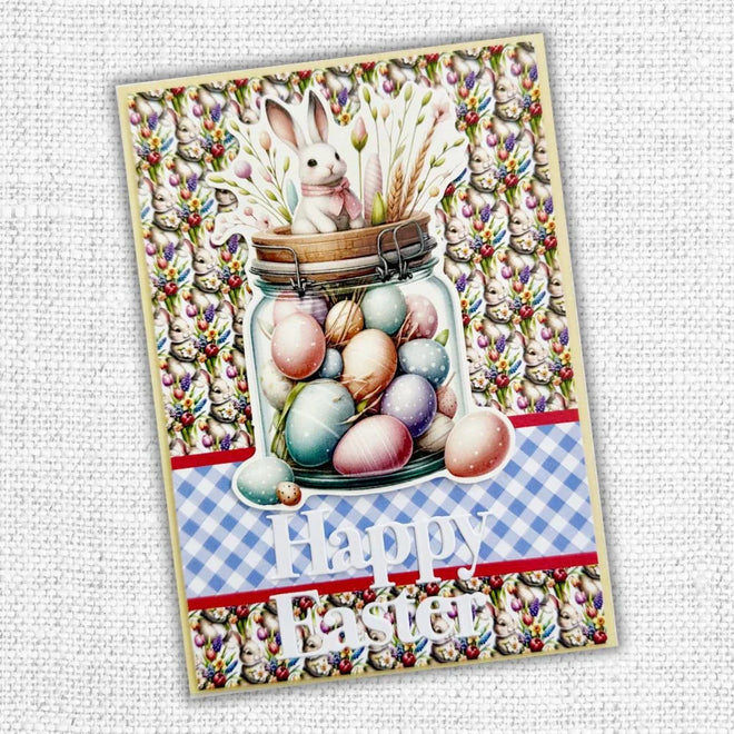 Happy Easter Quick Cards Die Cuts & Sentiments 31776