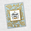 Floral Christmas Coverplate Die 32466