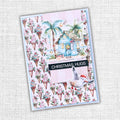Tropical Christmas Embossed Die Cuts 33105