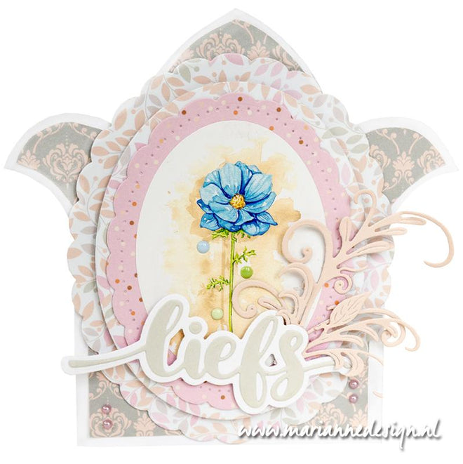 Marianne Design Creatables Die - Scalloped Oval