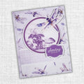 Lavender & Fairies 6x8" Quick Cards Die Cuts 33720