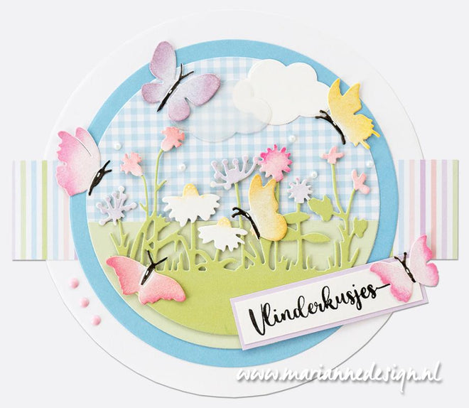 Marianne Design Craftables Die - Silhouette - Flower Meadow