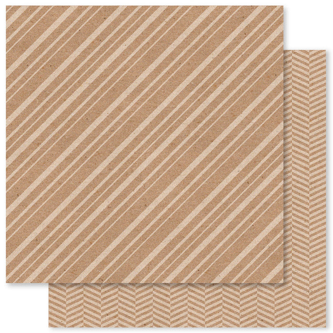 Charlie's Kraft Patterns 12x12 Paper Collection 33150