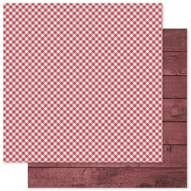 Christmas Holly Basics B 12x12 Paper (12pc Bulk Pack) 35148
