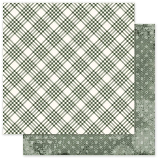 Christmas Holly Basics F 12x12 Paper (12pc Bulk Pack) 35160