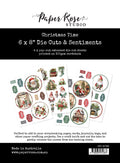 Christmas TIme 6x8" Die Cuts & Sentiments 32766
