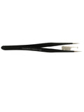 Black Splinter Forceps Fine Point 12.5cm