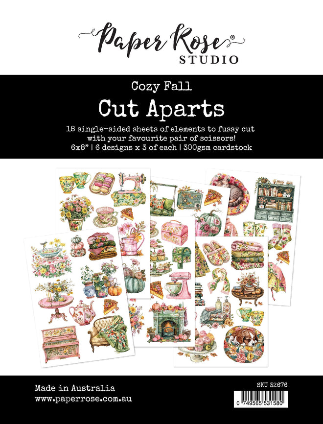 Cozy Fall Cut Aparts Paper Pack 32676