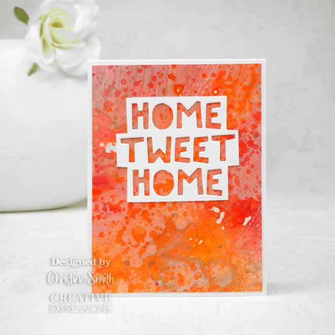 Creative Expressions Paper Panda Home Tweet Home Craft Die
