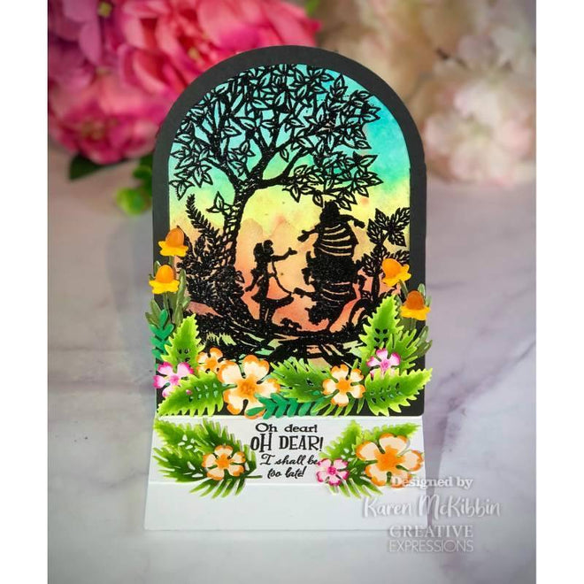 Creative Expressions Paper Panda Tweedledum and Tweedledee Pre Cut Rubber Stamp