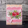 Creative Expressions Sam Poole Shabby Basics Shabby Butterflies Craft Die