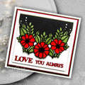 Creative Expressions Sue Wilson Love Shadowed Stacked Sentiment Craft Die