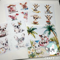 CCL Collage Paper Pad Summer Breeze Essentials 36 Sheets